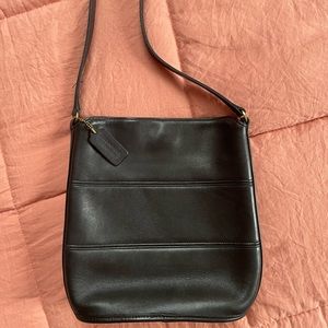 Vintage Coach Tribeca Bucket Leather Tote